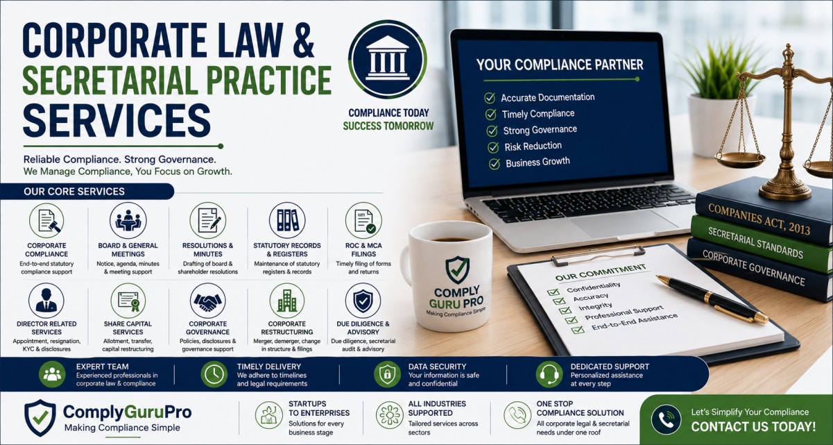 Corporate Law & Secretarial Practice