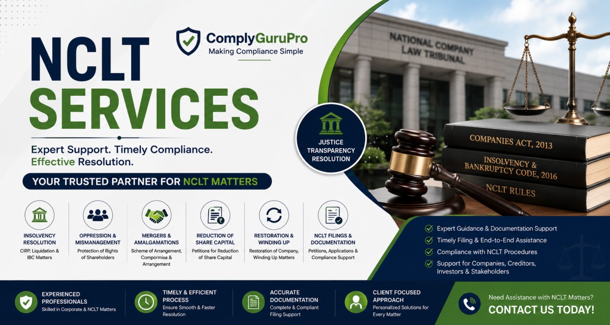 NCLT Services in India